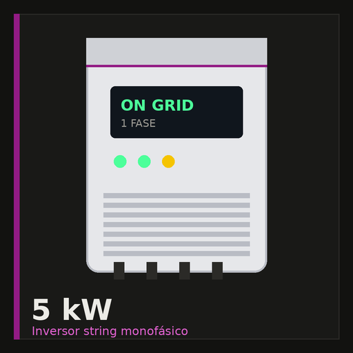 [inv-5k] Inversor string 5 kW monofásico